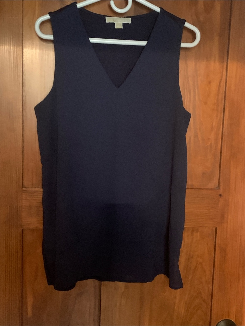 MICHAEL Michael Kors Navy V-Neck Sleeveless Camisole